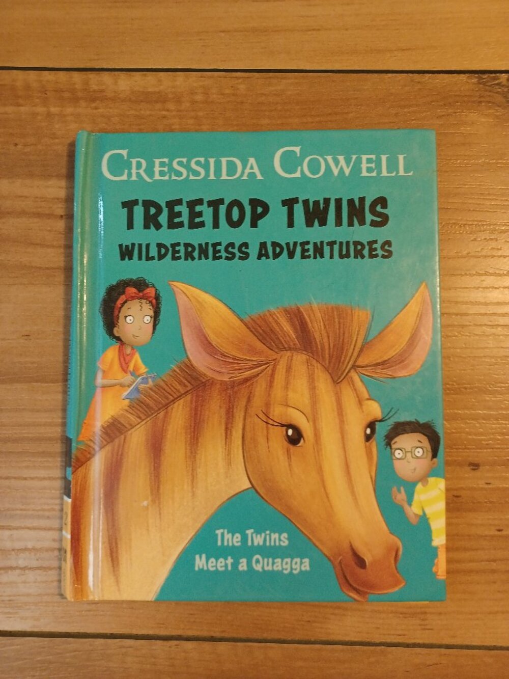 McDonald's Book Treetop Twin Wilderness Adventures Cressida Cowell Book